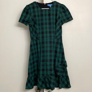 Draper James plaid dress